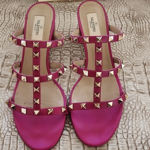 Valentino Garavani stud slide sandal